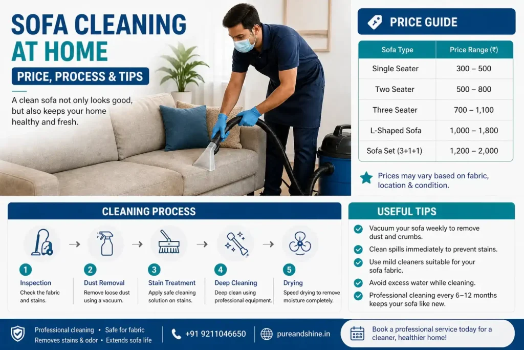 Top Sofa Cleaning Service in Delhi